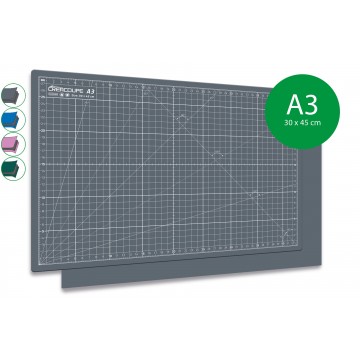 Tapis de découpe auto-cicatrisant A3-30x45cm GRIS