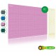 Kit de couture Tapis de découpe ROSE A1 (60x90cm), cutter rotatif 45mm et règle patchwork 15x60cm