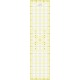 Kit de couture Tapis de découpe double face MAGENTA et VIOLET A1 (60x90cm), cutter rotatif 45mm et règle patchwork 15x60cm