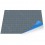 Tapis de découpe auto-cicatrisant 90x60cm (A1) - Double face (GRIS/BLEU)